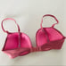 NEW VS VICTORIAS SECRET Rose Pink Push Up Plunge Underwire Padded Bra 32D