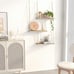 3 Tier Boho Wall Decor Plant Rack Floating Shelves