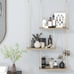 3 Tier Boho Wall Decor Plant Rack Floating Shelves