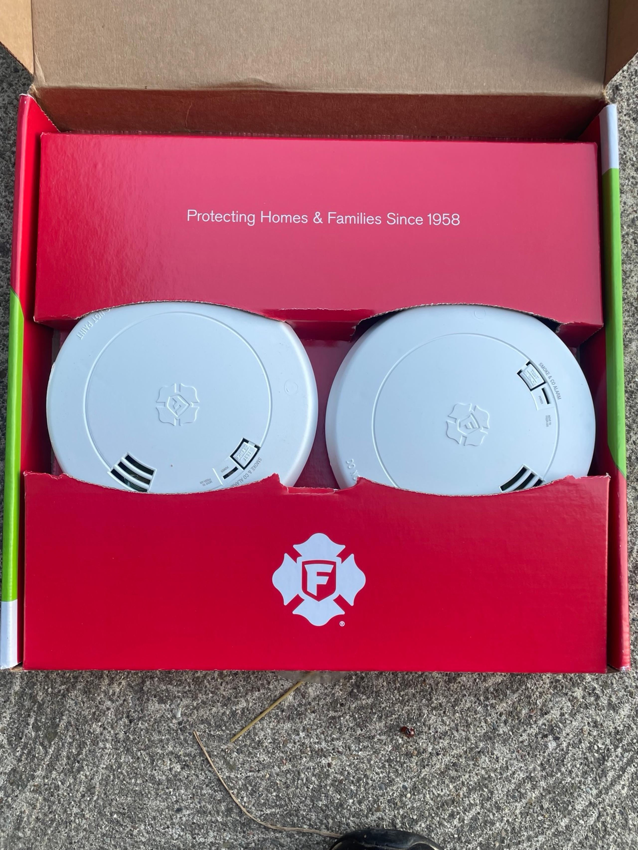 NEW FIRST ALERT 2-IN-1 SMOKE & CARBON MONOXIDE ALARMS.  10 Year Battery Life.