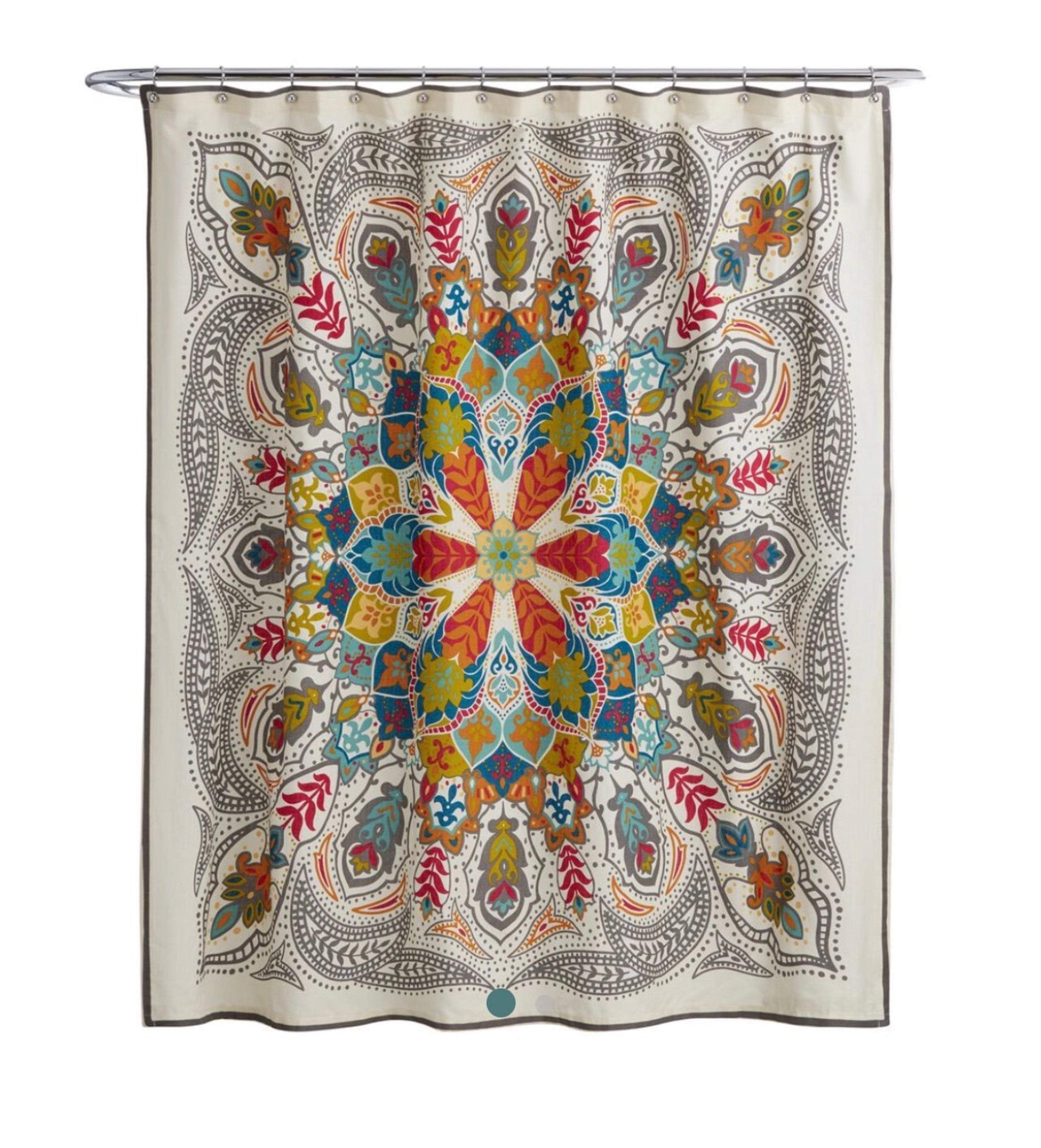 World Market Andana Medallion Shower Curtain