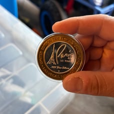 Paris Las Vegas 9-11 Memory .999 Fine Silver 10 Casino Gaming Token