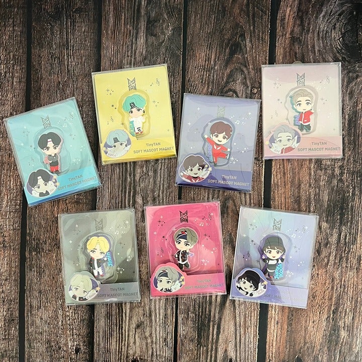 Pick 3 - BTS TINYTAN Soft Mascot Magnet