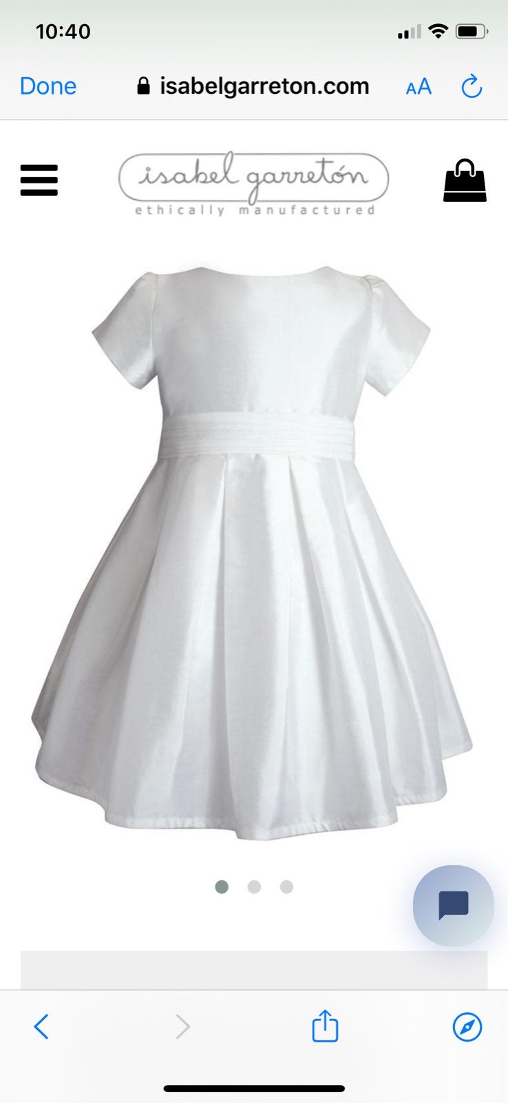 Isabel Garrenton Toddler dress size 5T (