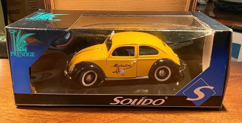 Prestige Solido 1:18 Scale VW Michelin Man Beetle Ref. 7169