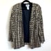 Vintage Teddi Women Blazer Jacket Size 1X Gold Silver Disco Sequin Glam Fancy