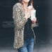 Vintage Teddi Women Blazer Jacket Size 1X Gold Silver Disco Sequin Glam Fancy