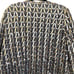 Vintage Teddi Women Blazer Jacket Size 1X Gold Silver Disco Sequin Glam Fancy