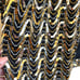 Vintage Teddi Women Blazer Jacket Size 1X Gold Silver Disco Sequin Glam Fancy