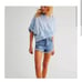 FREE PEOPLE FRAYED HEM JEAN SHORTS SIZE 31