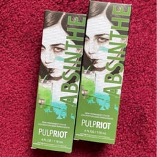 2 tubes of PULP RIOT Semi Permanent Color - ABSINTINE