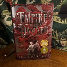Signed Empire of Damned Jay Kristoff Barnes and Noble Exclusive Hardover