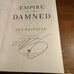 Signed Empire of Damned Jay Kristoff Barnes and Noble Exclusive Hardover