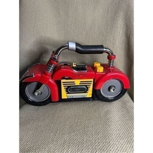 Junior Rider HARLEY DAVIDSON Portable Radio Cassette Player Partially Functional