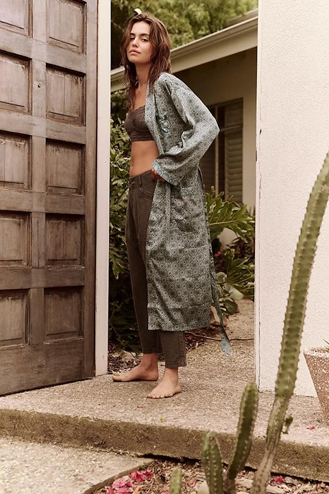 FREE PEOPLE oasis house robe Sz M/L NEW