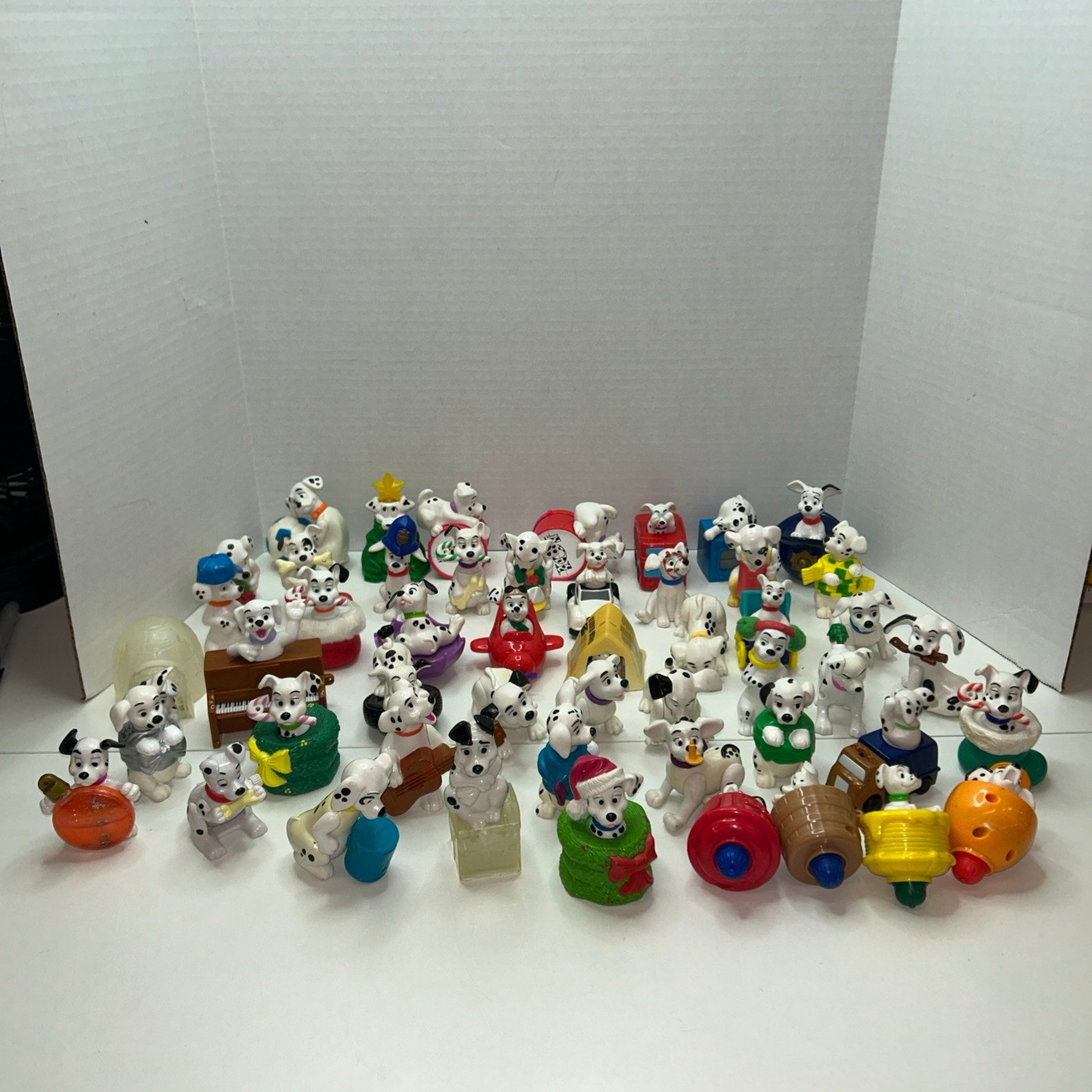 Lot Vintage 1990's Mcdonalds 101 Dalmations Happy Meal Toys Huge Lot Disney