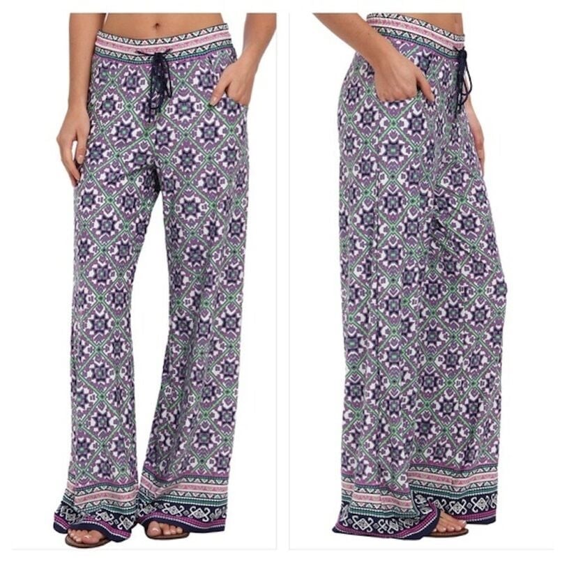 Nanette Lepore Mallorca beach pant wide leg NWT