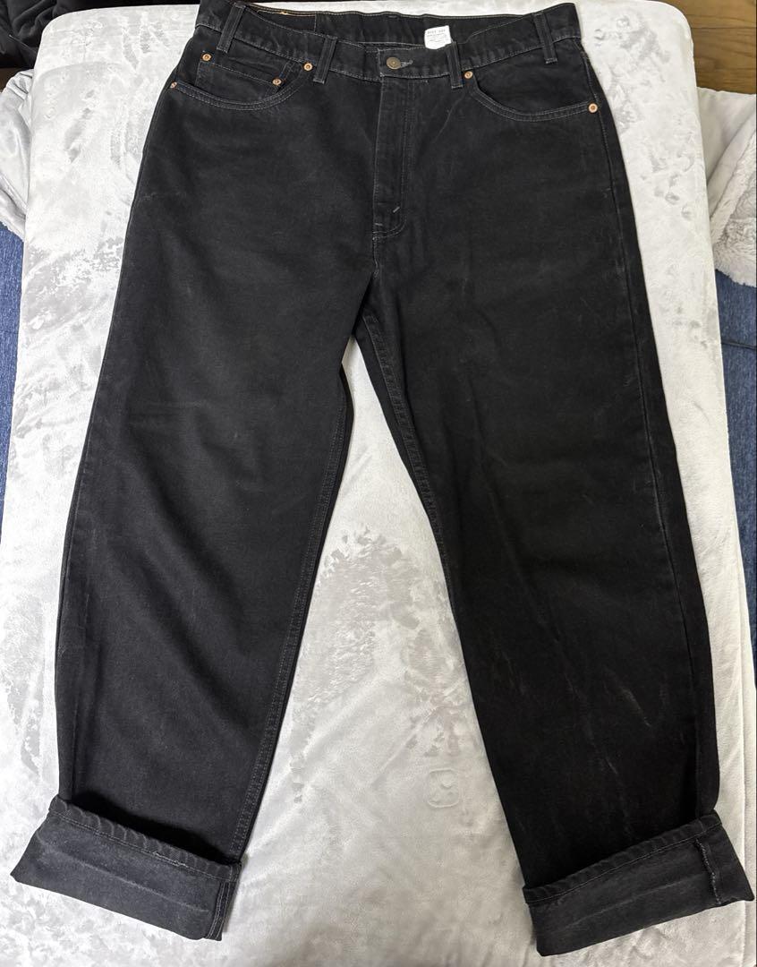 Vintage Levi's 550 Black Denim Pants (Made in USA) W36 L30