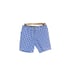 Talbots blue gingham girlfriend chino shorts size 2