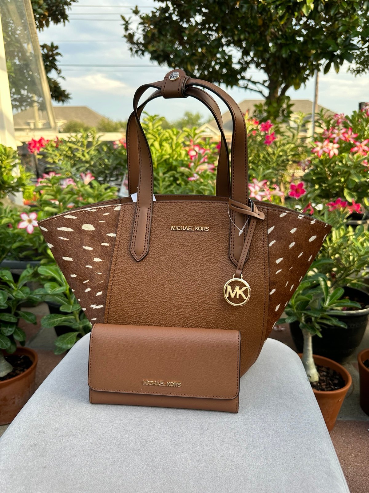 Michael Kors purse and wallet