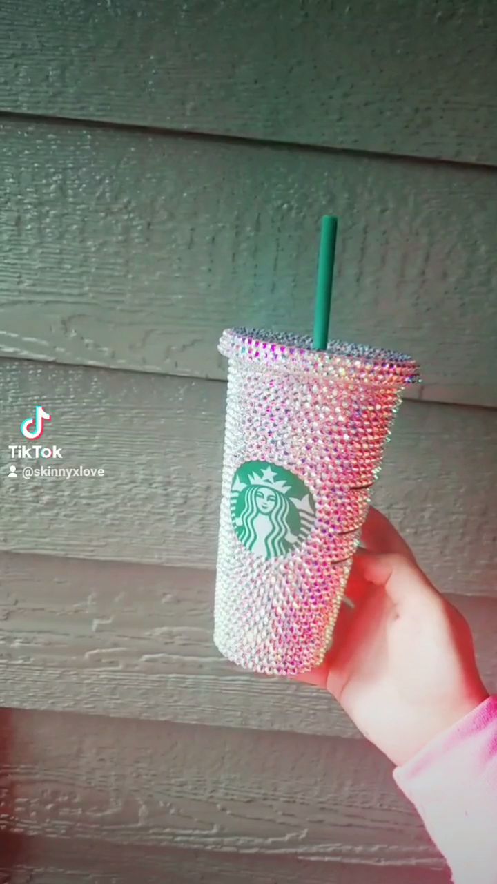 24 oz. Rhinestone Starbucks Cold Cup