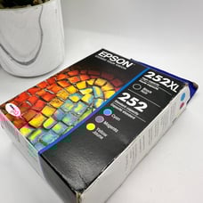 Epson 252XL Black 252 Cyan Magenta Yellow ink cartridge - NEW