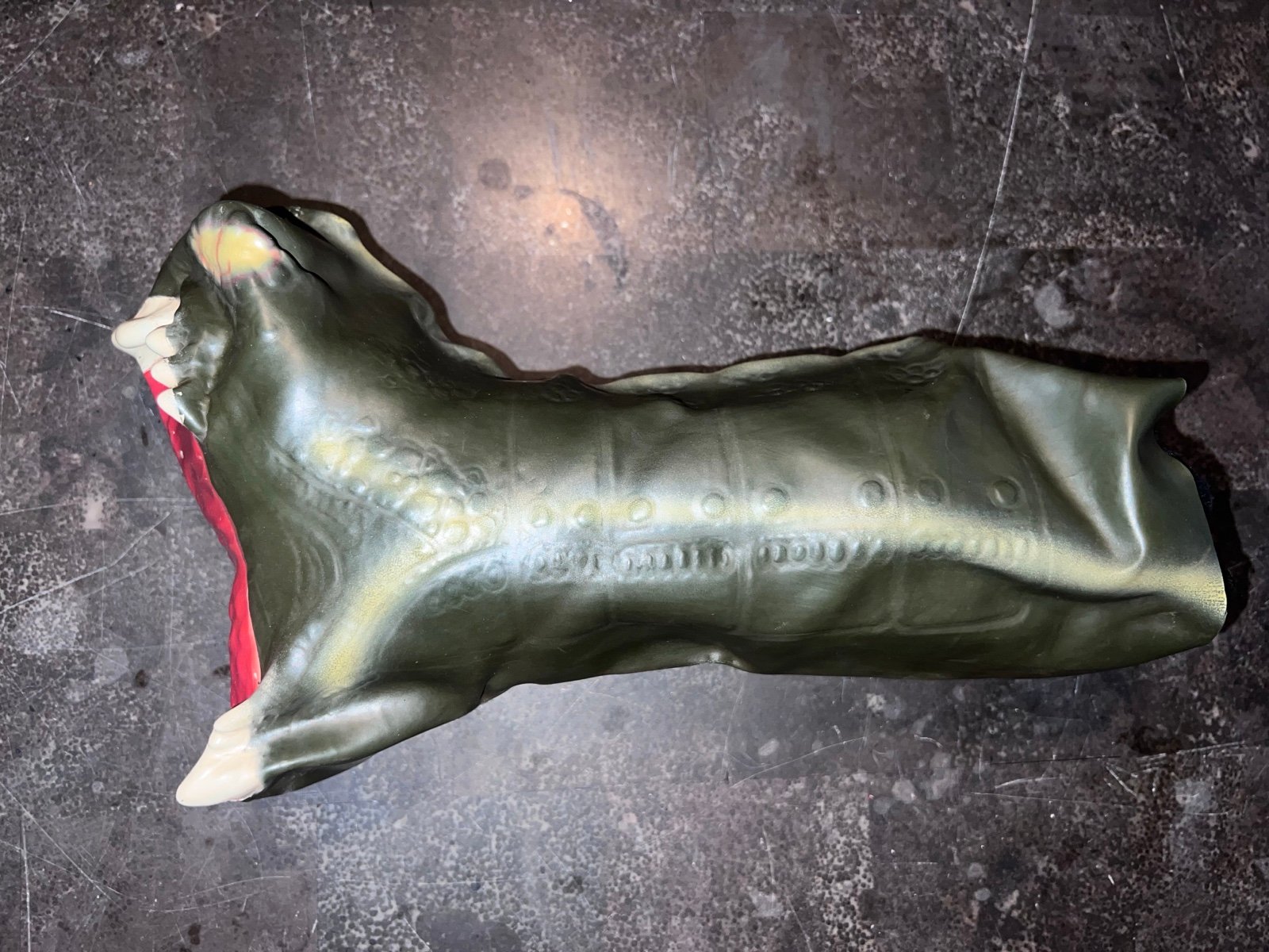 Vtg Motu He-Man Fright Zone Snake Puppet