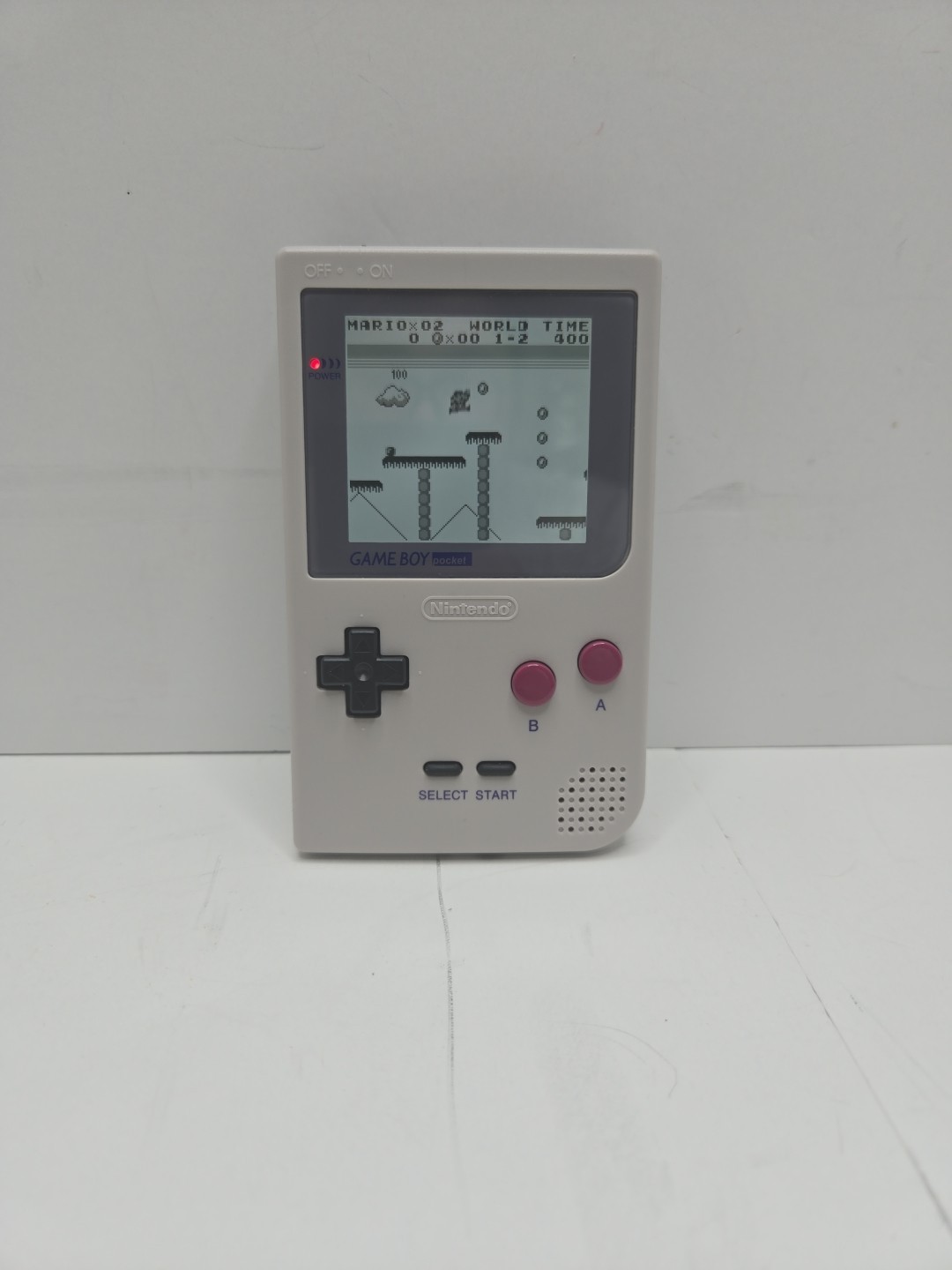 AUTHENTIC Game Boy Pocket W/ BACKLIT IPS SCREEN DMG RESHELL & GLASS SCREEN COVER