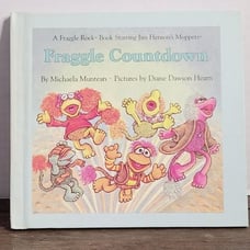 Vintage 80s 1985 Fraggle Countdown a Fraggle Rock Book Jim Henson's Muppets