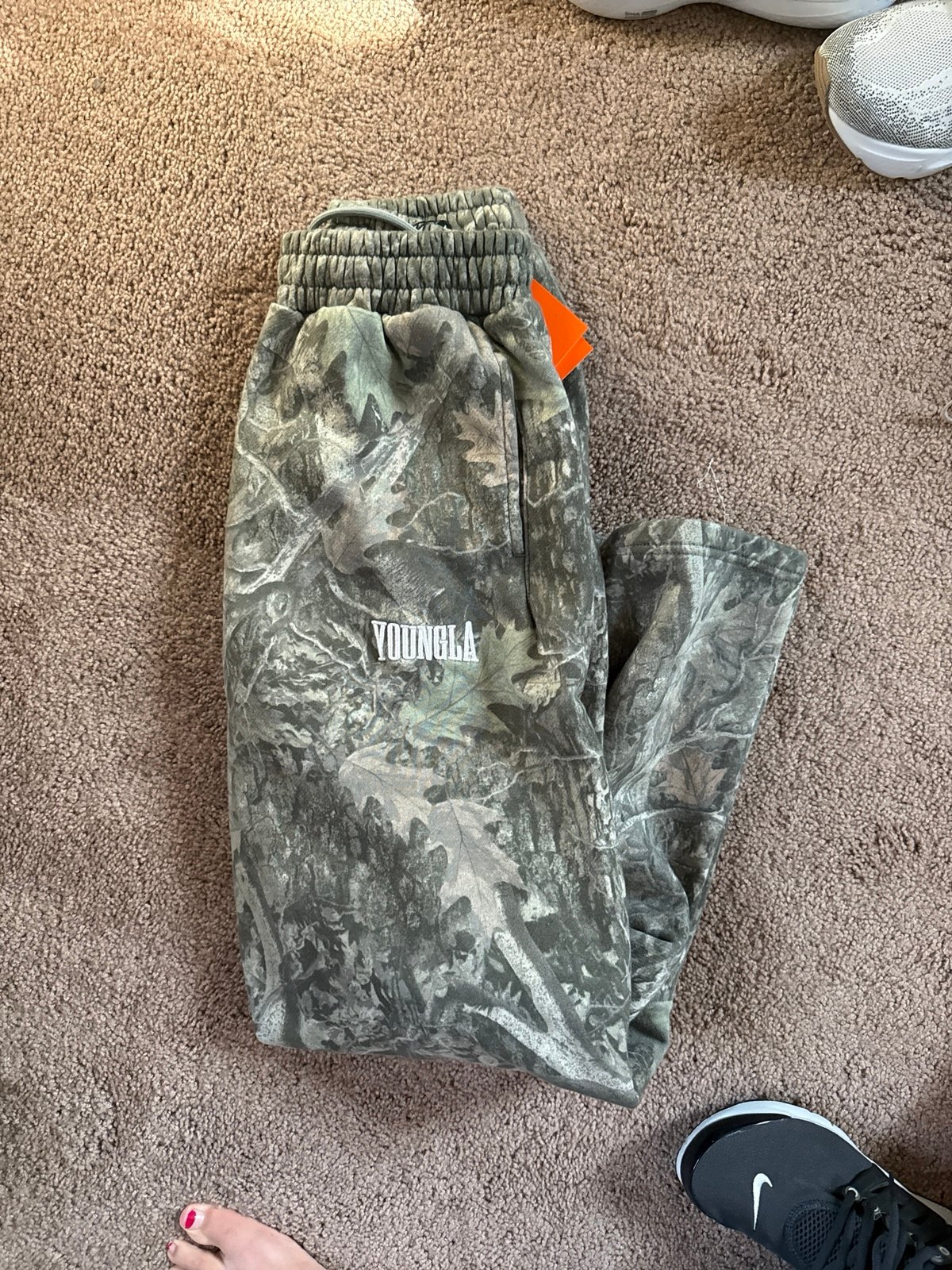 YoungLA Camo sweats