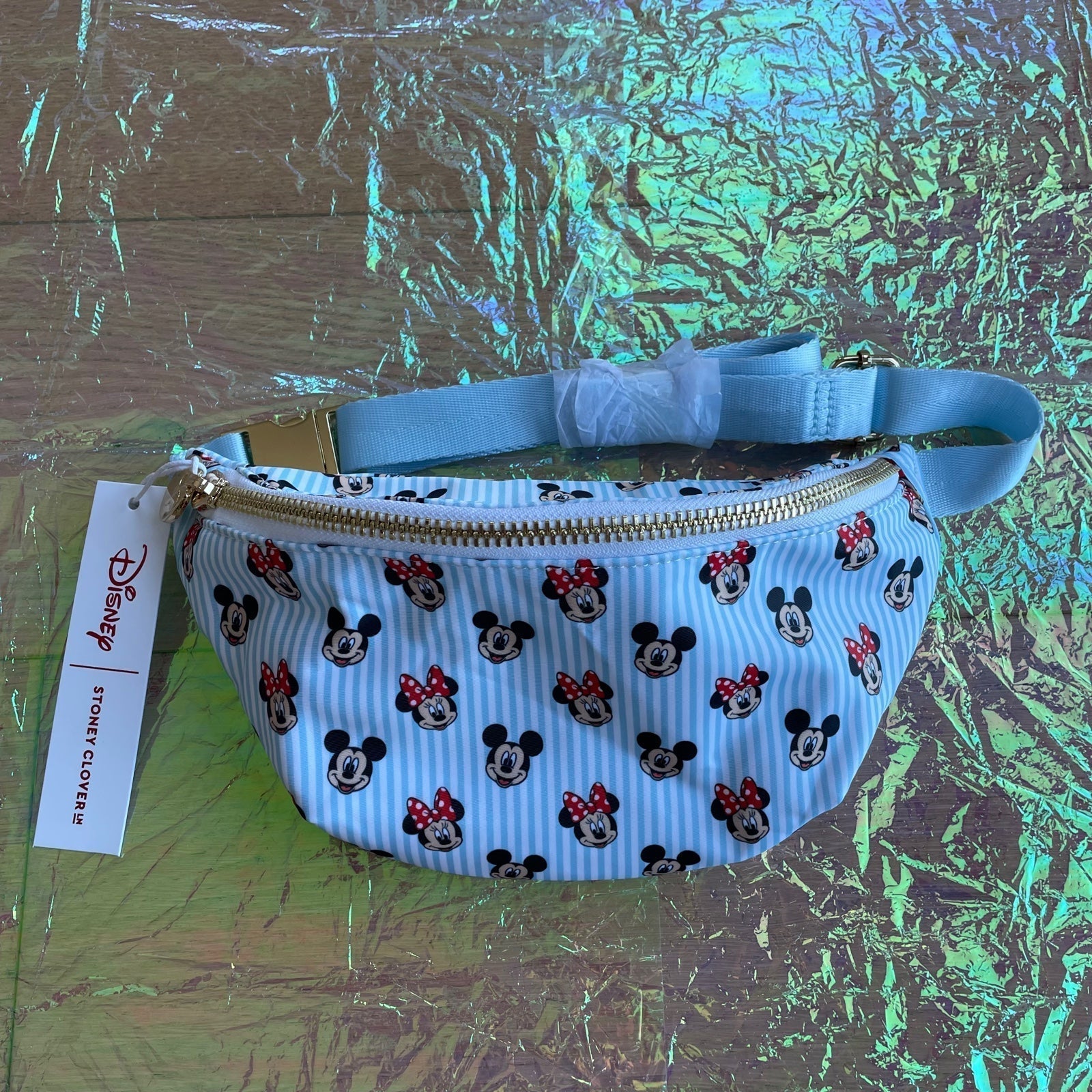 NWT Stoney Clover Lane x Mickey and Friends Dynamic Duo Fanny Pack