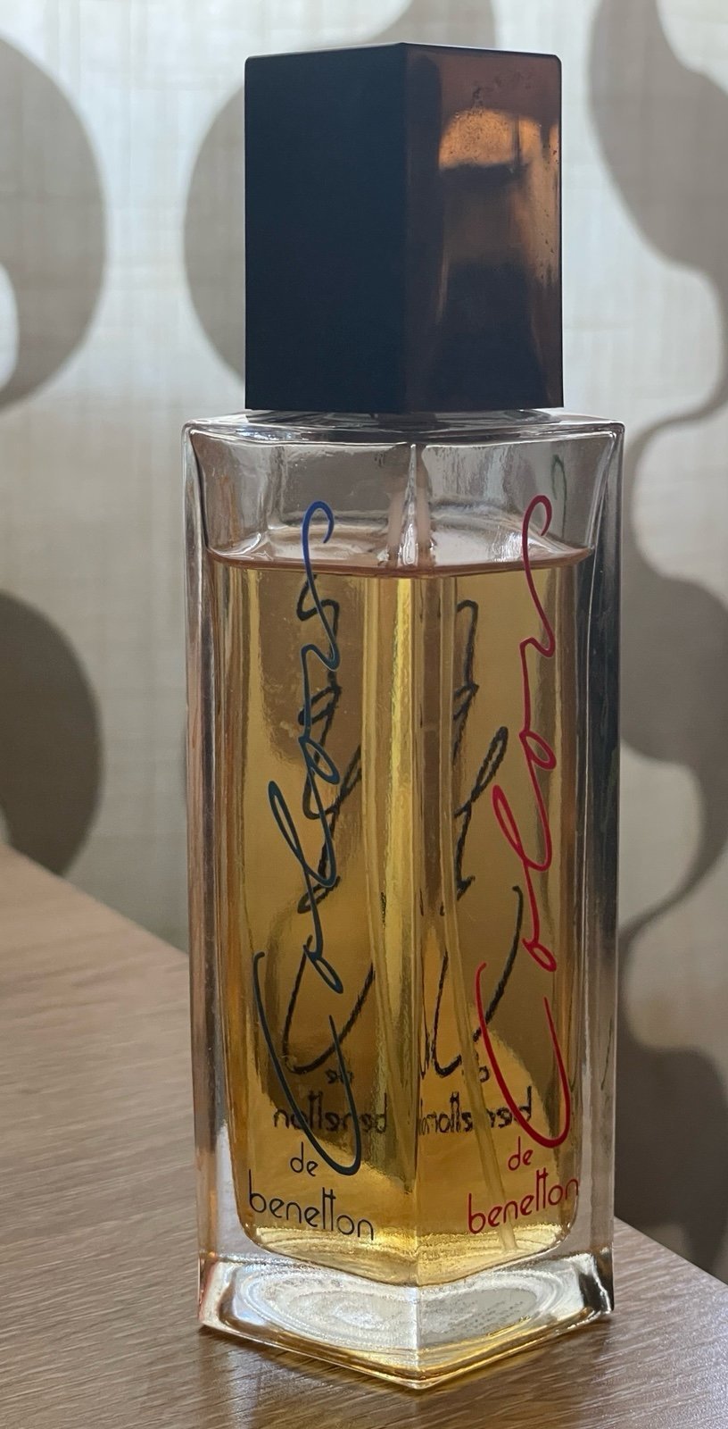 Vintage Colors De Benetton Eau De Toilette Spray 100 ml/3.3 oz 80% Full Original