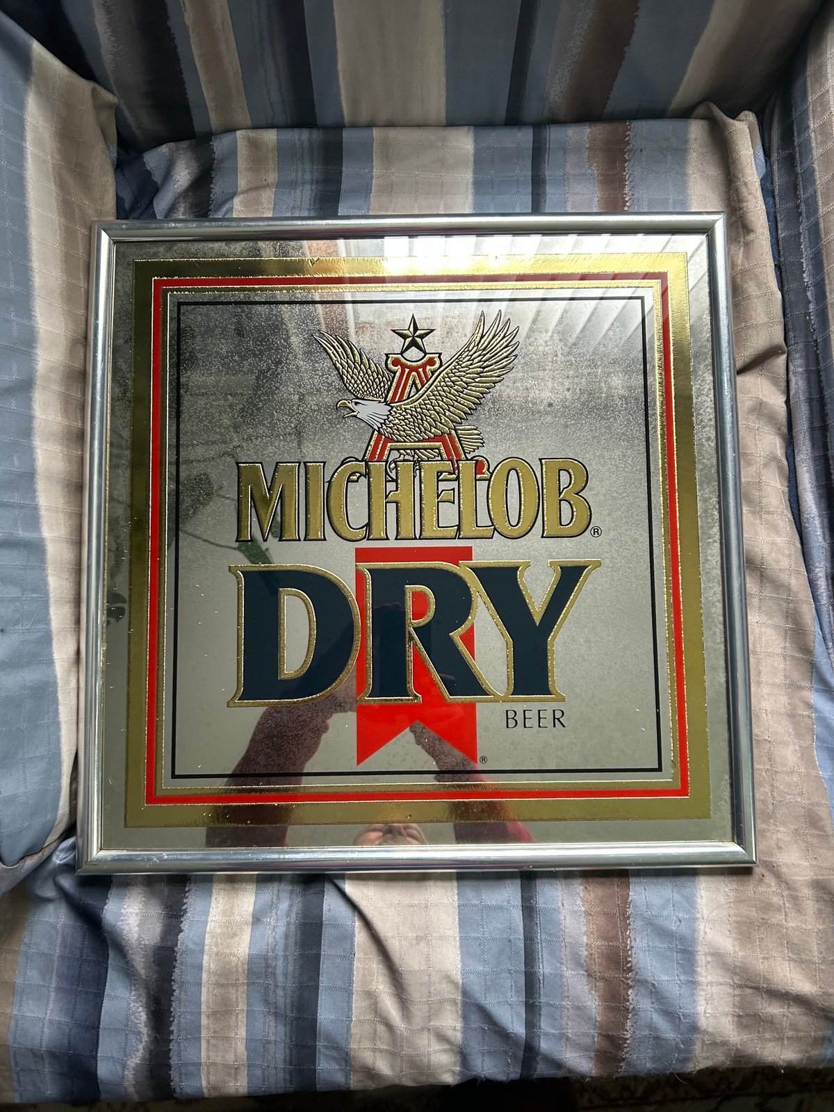 Vintage 1989 Michelob Dry Beer Mirror