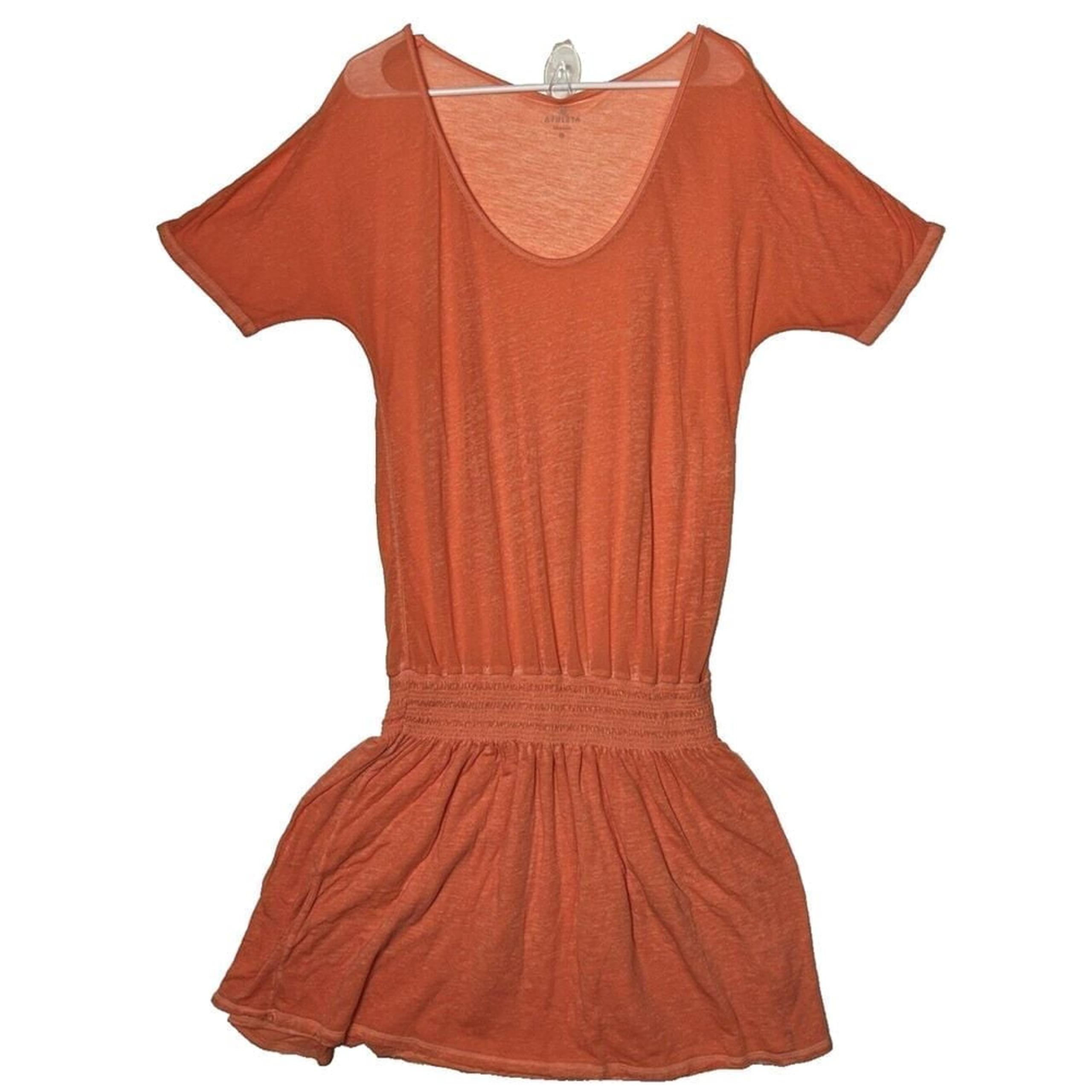 Athleta Swimsuit Sheer Coverup Beach Coastal, Size Medium-