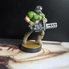 Doom Classic Doomguy Custom Amiibo