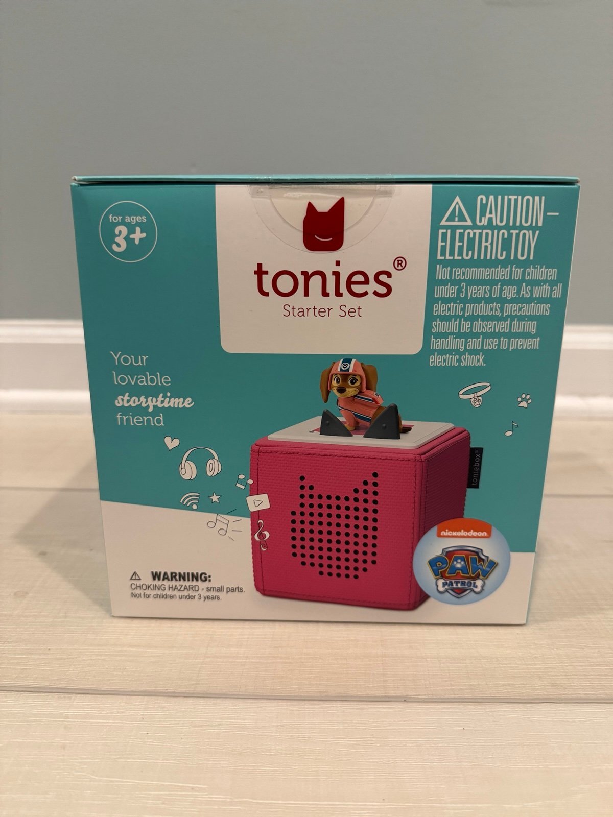 Tonies Paw Patrol Liberty Toniebox Audio Player Starter Set, for Kids 3+