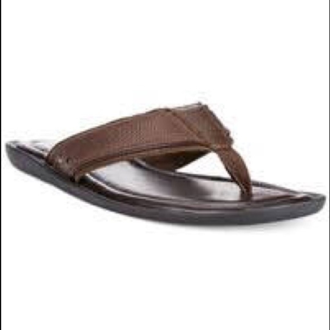 Guess Flip Flop Thong Sandals Brown Size 9W