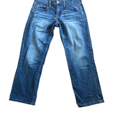 Lucky Brand Easy Rider Crop Jean Bojo Casual Size 2X26 Cotton /Spandex