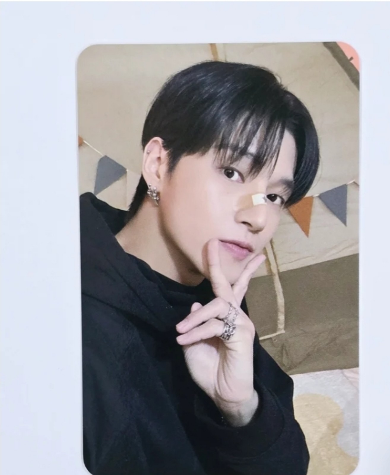 Ateez Aniteez in Treasure Trading Photocard- Wooyoung
