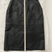 Vintage Black Leather Skirt Size 10