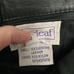 Vintage Black Leather Skirt Size 10
