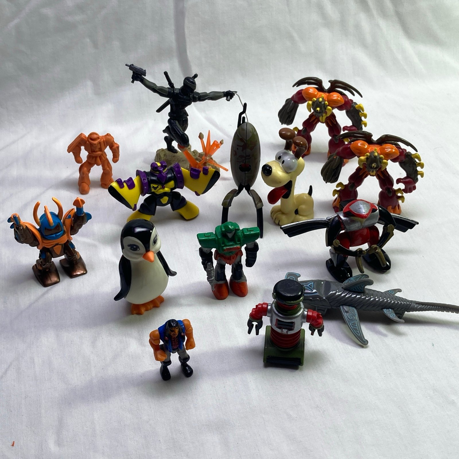 Rare Retro / Vintage Mini Figure lot
