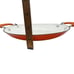 Vintage Orange Cast Iron Light Paella Pan ~12