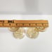 Marigold Carnival Glass Iridescent Home Decor 8 Candlestick Holder FREE SHIP