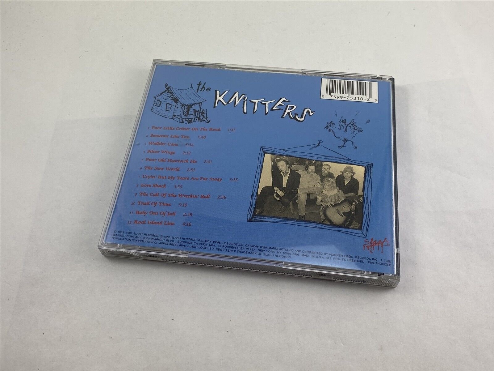 Poor Little Critter on the Road by The Knitters (CD, Mar-2000, Rhino (Label))