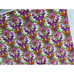 Vera Bradley Lilli Bell Baby Blanket Trim White Pink Flowers Reversible