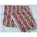 Vera Bradley Lilli Bell Baby Blanket Trim White Pink Flowers Reversible