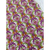 Vera Bradley Lilli Bell Baby Blanket Trim White Pink Flowers Reversible