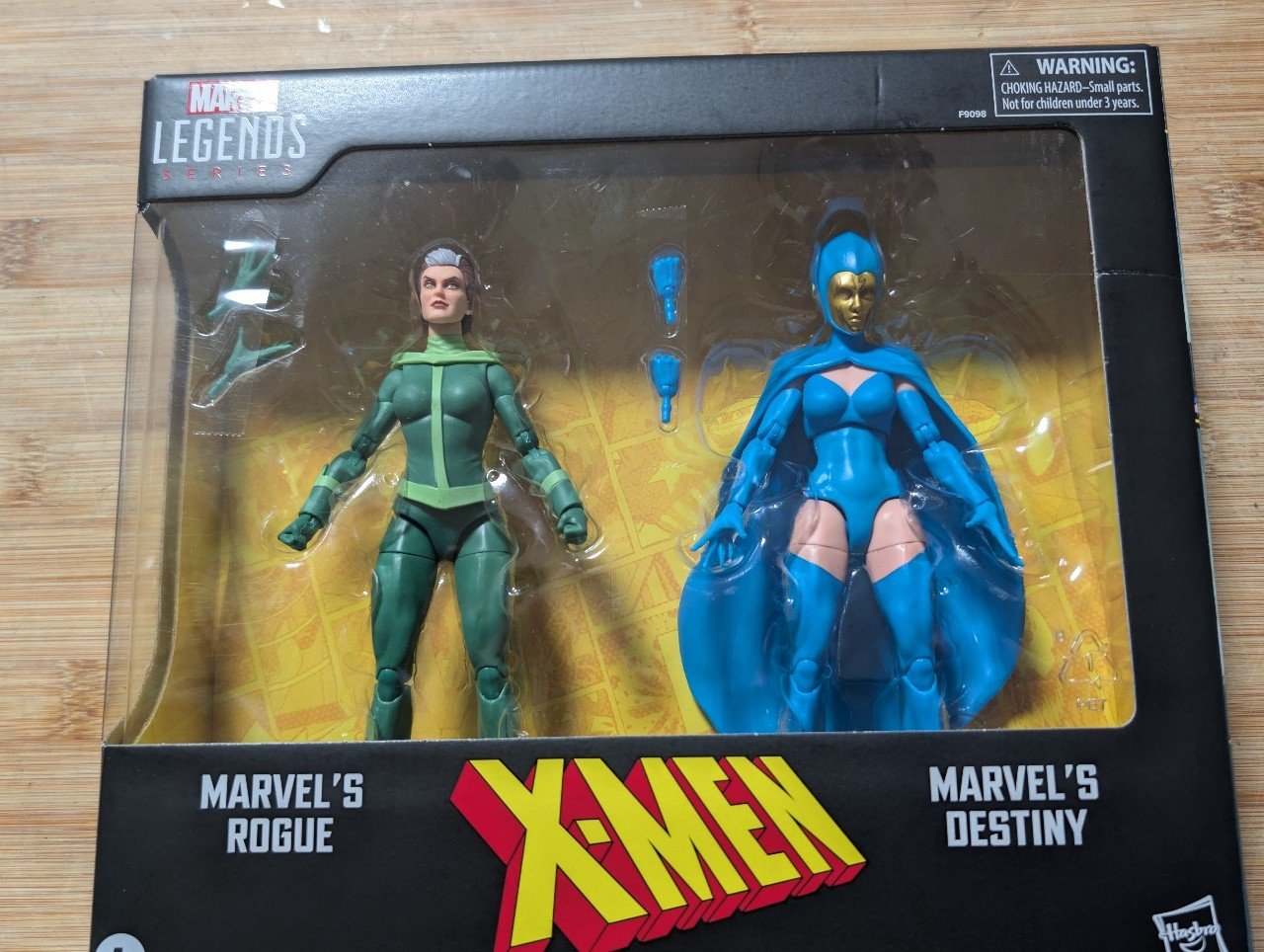 Marvel Legends Rogue and Destiny 2 pack New