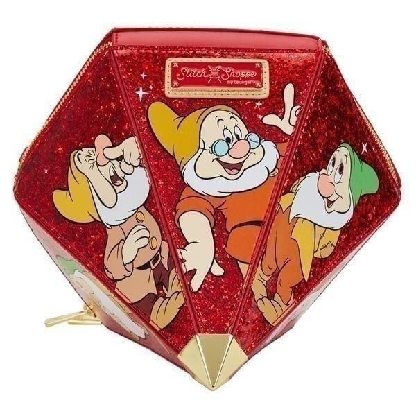 Loungefly Snow White Seven Dwarfs Gem Crossbody Stitch Shoppe NWT **IN HAND**